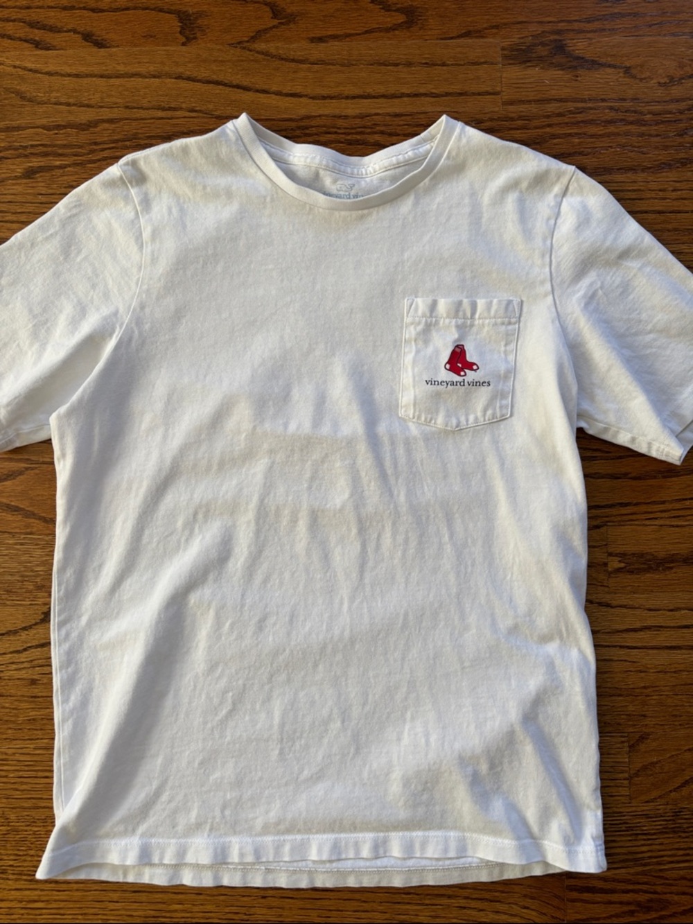 Boys’ VV Red Sox Pocket Tee